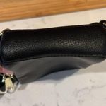 INICAT Crossbody Sling Bags Fanny Packs Leather Chest Bag black minimalist Photo 4