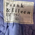 Frank & Eileen  Wicklow Pants Italian Chino Cropped Cotton Twill Periwinkle 4 Photo 6