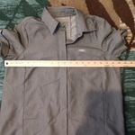 FIGS  Technical Collection Gray Shirt Button Up Scrub Top Womens XXS Photo 6