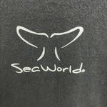 SeaWorld Whale Tail Y2K Black T Photo 12