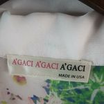 A'Gaci  S Field Flowers Sheer Sleeveless Top Photo 3