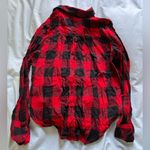 Abound Black & Red plaid checkered long sleeve Photo 4