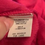 Davi & Dani  Pink Macrame Lace Crepe Blouse NWT S‎ Photo 5