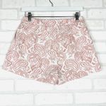 Victoria Beckham Blush Pink Paisley Brocade Shorts - Women's Size 4 Photo 10