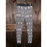 Victoria's Secret  Pink XS Pajama Pants PJ Leggings Christmas Snowflake Photo 3