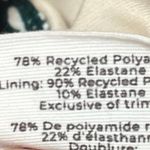 Peony Women's Black Floral Bandeau Two Piece Bikini Swimsuit Swimwear Size 6/8 Photo 5