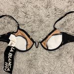 La Blanca Vintage Bikini Top 90s Polkadot Swimsuit Swim S Small M Medium New Photo 4