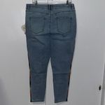 Knox Rose  Mid-Rise Embroidered Skinny Jeans Light Wash Stretch Denim Women’s 14 Photo 4