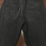 American Eagle  Comfort Stretch Waistband Black Mom Straight Jeans Size 14 Photo 3