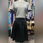 White House | Black Market  Black Pleated Skirt Photo 2