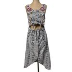 Free People  Midi Dress New Romantics Cotton Photo 1