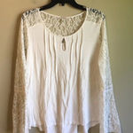 Spense medium white long sleeved top White Photo 0