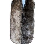Yumi Kim Revolve Cuddle Me Chic Faux Fur Vest Caramel Brown Women Size Small New Photo 0