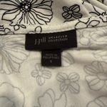 J. Jill Women’s Floral Sleeveless Top Size S White Photo 2