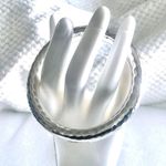 Silpada Sterling Silver Hammered Oval Bangle Bracelet B31117 Photo 7