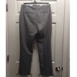 Chico's  Size Medium (1) Gray Straight Leg Ankle Stretch Mid-Rise Dress Pants Photo 1
