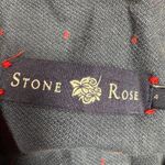 Blue stone rose button up shirt Size 4 Photo 2