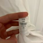 Theory  White V Neck Collared Dress Photo 4