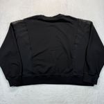 Nike Dri-FIT Sweatshirt Pullover Mesh Trim Center Swoosh Athletic Top Black XXL Photo 6