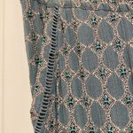 Anthropologie  Mermaid Wide Leg Palazzo Pants Green Large Boho Lounge Festival Photo 2