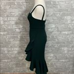 Here Comes the Sun Ruffle Green Sleeveless Dress Photo 2