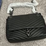 Rebecca Minkoff  Black Quilted Shoulder Bag Photo 1