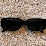 SheIn Black Rectangle Sunglasses Photo 0