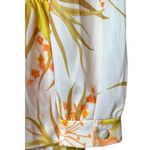 Vintage 70s 2 Piece Maxi Dress and Jacket Womens Mod Floral Tropical Stretch 16 Photo 7