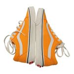 Vans 🧡  Old Skool Neon Blazing  Orange & White Sneakers‎ Women’s 6.5 / Men’s 5 Photo 6