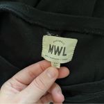 Madewell  MWL Breeze Drawstring Black Short Sleeve Jumpsuit Size Extra Small Photo 9