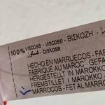 ZARA  floral ruffle smocked waist skirt red Sz medium Photo 6