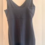 Susana Monaco  V Gathered Strap Tank Dress in Midnight Blue Sz‎ S Photo 7
