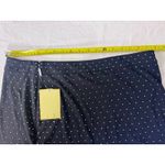 Michael Kors MICHAEL  Black Rhinestone Ruffle Mini Skirt XL Photo 4