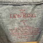 Disney EUC  The Lion King Grey Graphic T-Shirt Size Small Photo 3