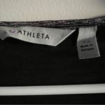 Athleta Sweet Sunday Faux Wrap Mini Dress XS Women’s Space Dye Gray 215102-00. Photo 3