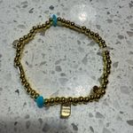 Pura Vida  Gold and Turquoise beaded bracelet  Photo 1