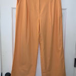 Loft NWT  Peyton Trouser Wide Leg Cotton Linen Pants Photo 0