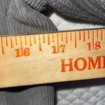 Denim & Co  Sweater Corduroy Jacket Long Sleeve Size XS Gray Button Up. Photo 6