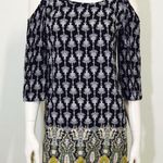 Boho Cold Shoulder Tunic Blouse! Size XS Photo 0