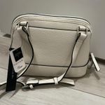 Tahari  White Pearl Aubrey Crossbody Shoulder Bag Purse Vegan Leather Photo 3