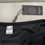 Relleciga Bikini Bottom Black High Cut High Waisted Swim Bottom Sz S NWT Photo 7