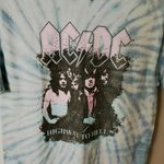 PacSun NEW ACDC T Shirt Tie Dye Australian Rock Band Tour Concert Music Short Sleeve Photo 4