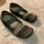 Keen ‎ Sienna Flats Size 6 Green Tan Plaid Mary Jane Womens Slip On Photo 8