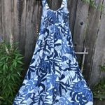 Goa Beachwear Blue Print Maxi Dress S Photo 4