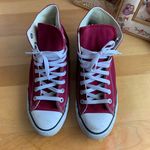 Converse Chuck Taylor All Star Canvas Maroon High-Top Sneakers Photo 6