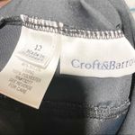 Croft & Barrow Womens Size 12 Black CInched Ruched One Piece Swim Bathing Suit Photo 2