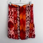 Studio Y RED TRIBAL STRAPLESS TOP Photo 4