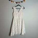 Lulus  Love Swept White Lace Mini Dress Photo 5