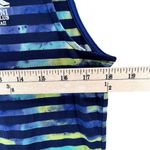 EP Pro NY Golf Polo M Blue Stripe Tie Dye Sleeveless Pukalani CC Maui Activewear Size M Photo 6