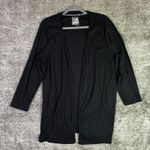 Muk Luks Long Knit Long Sleeved Sweater Women's PL Black Photo 0